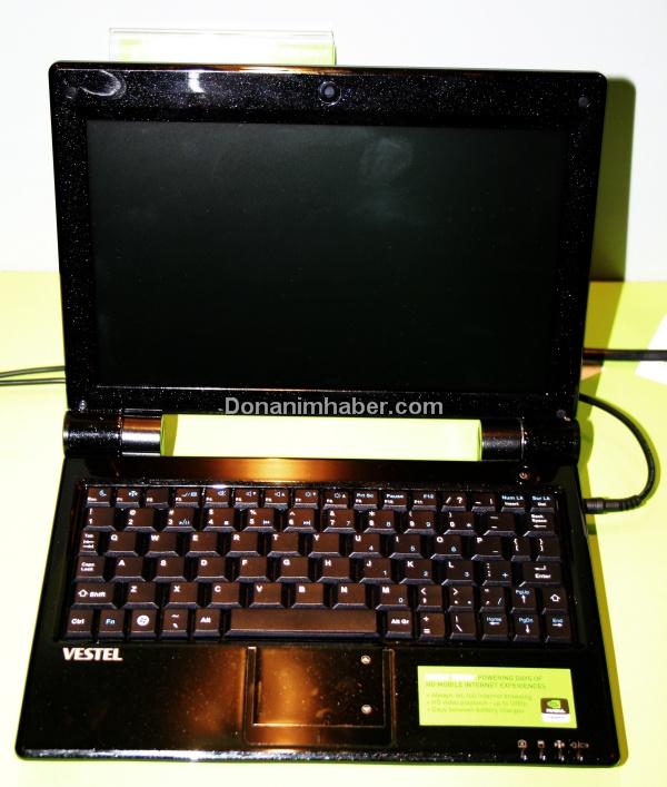Computex 2009: Vestel'den Nvidia Tegra tabanlı netbook