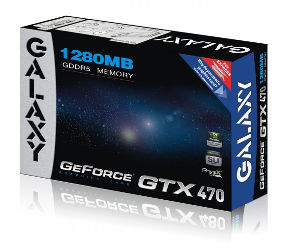 Galaxy'nin GeForce GTX 470 modeli gün ışığına çıktı