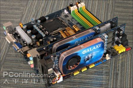  ## Galaxy'den GeForce 9600GT Blade ve HTPC'de SLI ##