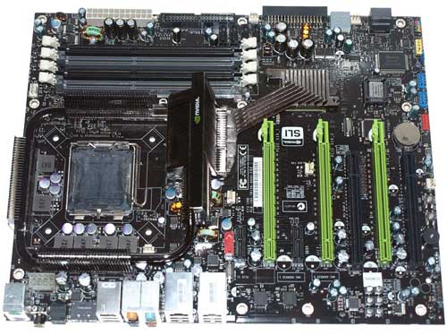  ## EVGA'nın nForce 790i Ultra SLI Yonga Setli Anakartı Kullanıma Sunuldu ##