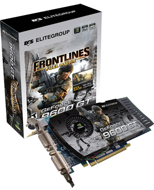  ## ECS'den GeForce 9600GT Frontlines Edition ##