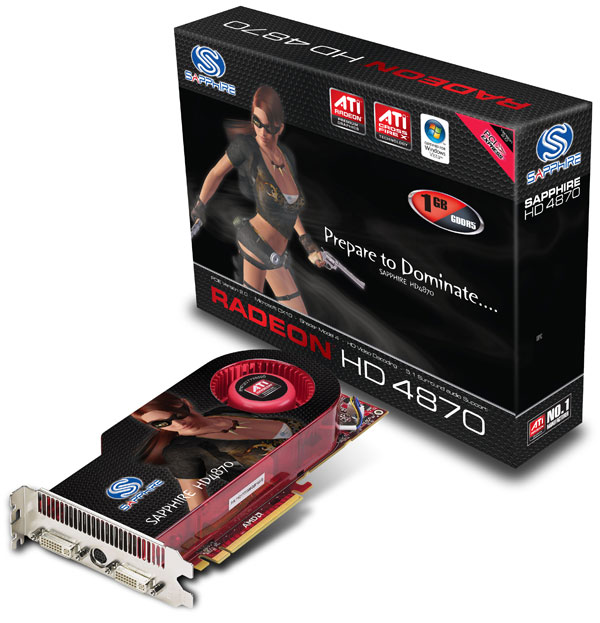  ## Sapphire 1GB GDDR5 Bellekli Radeon HD 4870 Modelini Duyurdu ##