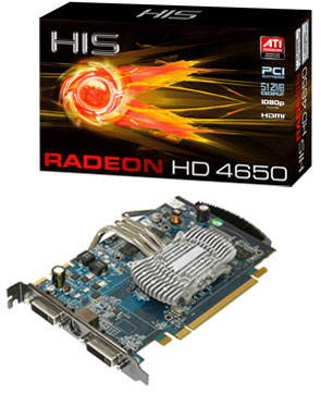  ## HIS Pasif Soğutmalı Radeon HD 4650 iSilence 4 Modelini Duyurdu ##