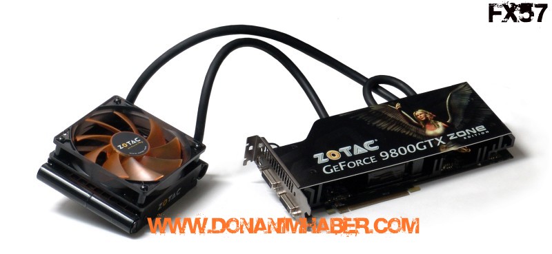  ## ZOTAC'ın Son Bombası; Su Soğutmalı GeForce 9800GTX ZONE Edition ##