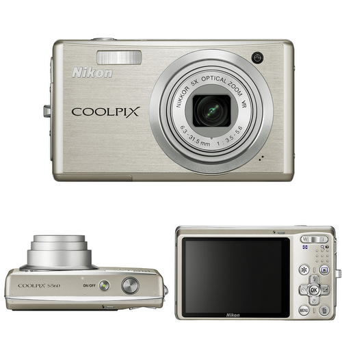  ## Nikon Coolpix S560; 12 kişiye kadar yüz algılayabilen kamera ##