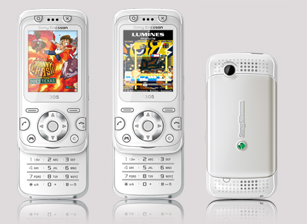  ## Sony Ericsson F305; oyun severlere özel cep telefonu ##