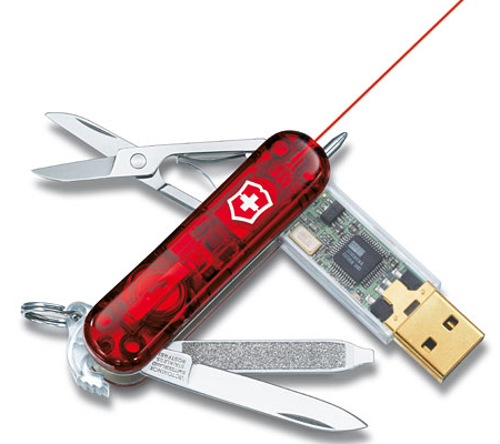  ## SwissMemory; İsviçre çakısı tasarımlı USB bellek ##