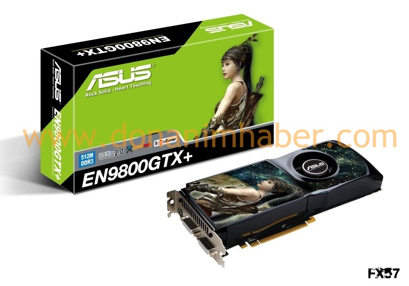  ## Asus'un GeForce 9800GTX+ Modeli Hazır ##