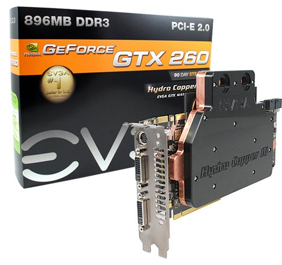  ## EVGA'dan Su Soğutmalı GeForce GTX 260 Hydra Copper 16 ##