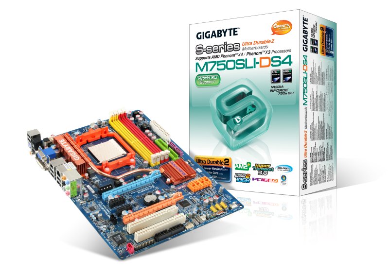  ## Gigabyte'dan nForce 750a SLI Çipsetli M750SLI-DS4 ##