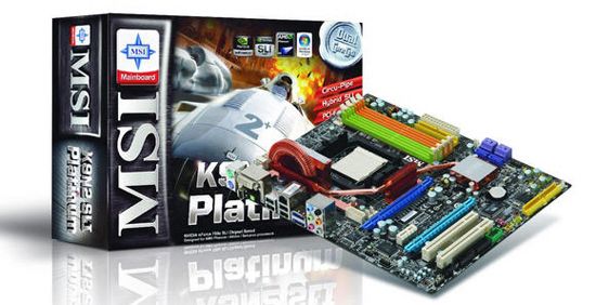  ## MSI'dan K9N2 SLI Platinum; nForce 750a SLI Yonga Setli Yeni Anakart ##