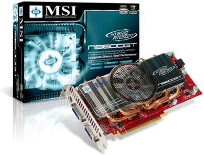  ## MSI'dan GeForce 9600GT Hybrid Freezer ##