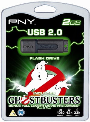  ## PNY 2GB'lık USB Belleğiyle Ghostbusters Filmini Hediye Ediyor ##