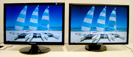  ## Samsung'dan 22' Boyutunda 120Hz'lik  İki Yeni Monitör ##