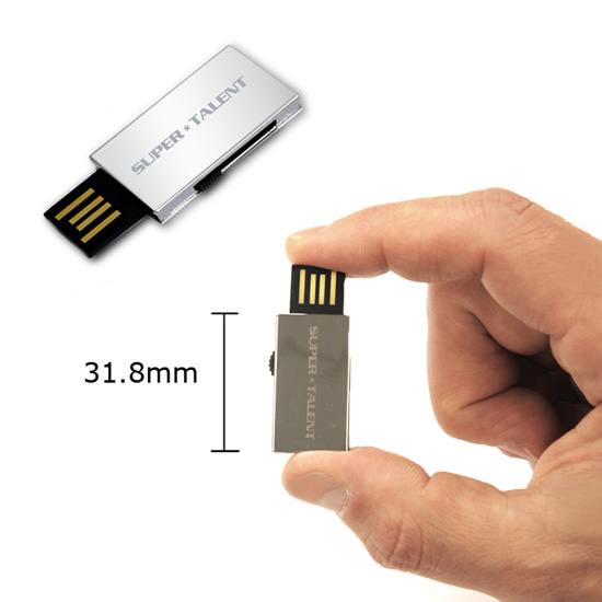  ## Super Talent'dan 8GB'lık Üç Yeni USB Bellek ##