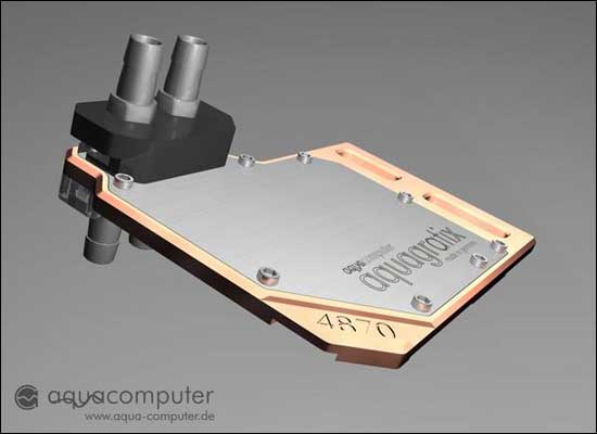  ## Aquacomputer'dan Radeon HD 4870 için Su Soğutma Bloğu ##