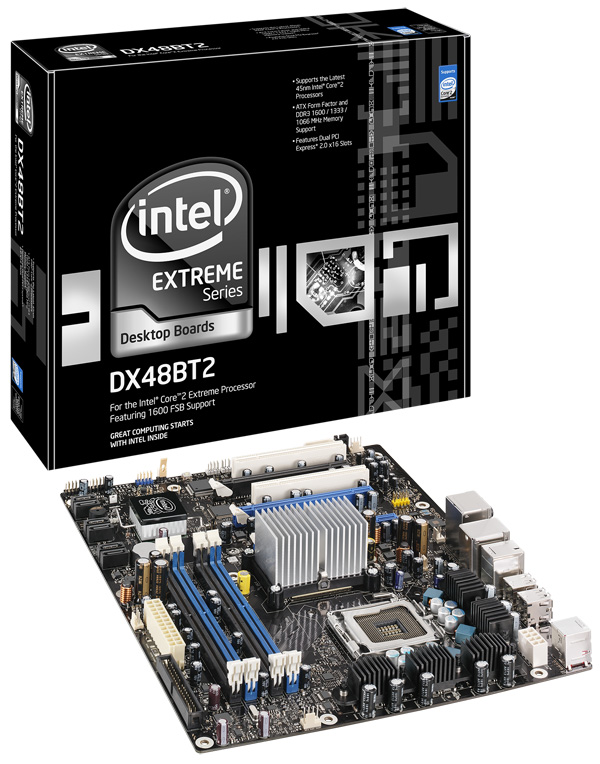  ## Intel'in X48 Yonga Setli Yeni Anakartı DX48BT2 Hazır ##