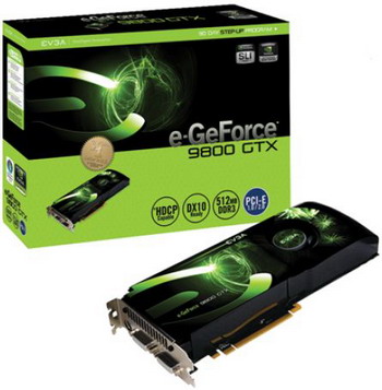  ## EVGA'nın GeForce 9800GTX Modeli Ortaya Çıktı ##