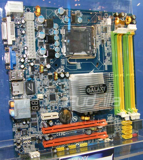  ## Computex 2008: Galaxy'den SLI ve Hybrid SLI Destekli Anakart ##