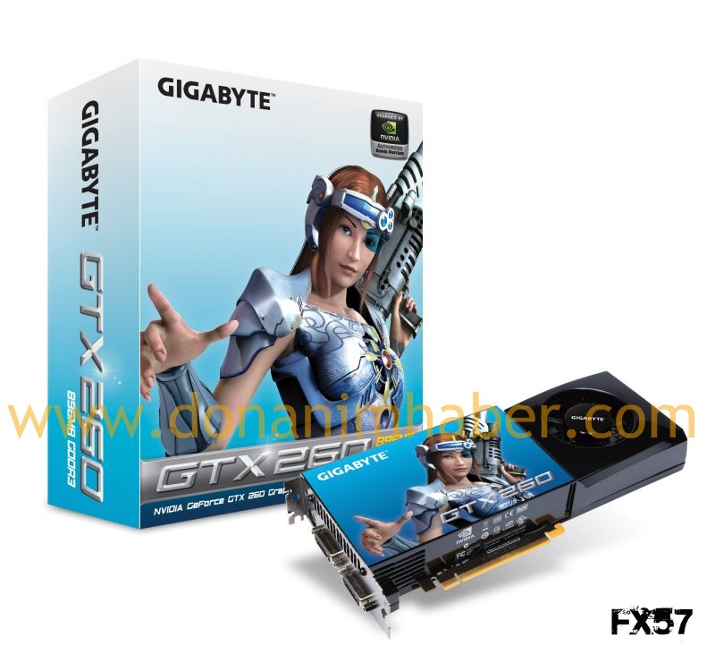  ## Gigabyte GeForce GTX 260 Modeli Üzerindeki Örtüyü Kaldırdı ##