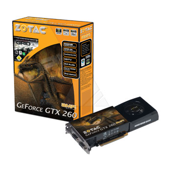  ## ZOTAC'ın GeForce GTX 260 AMP! Modeli Saat Hızlarıyla Dikkat Çekiyor ##
