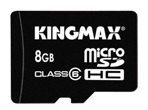  ## Kingmax'den 8GB'lık Yeni microSDHC Bellek Kartı ##