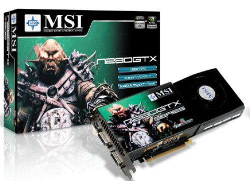  ## MSI GeForce GTX 280 Super OC Modelini Duyurdu ##