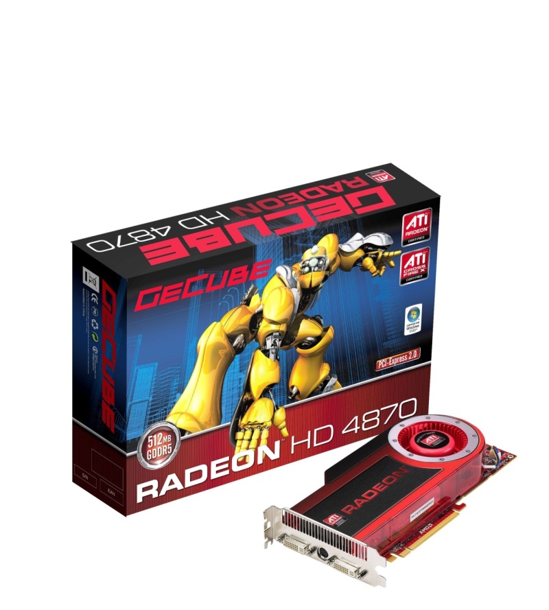  ## GeCube Radeon HD 4870 Modelini Duyurdu ##