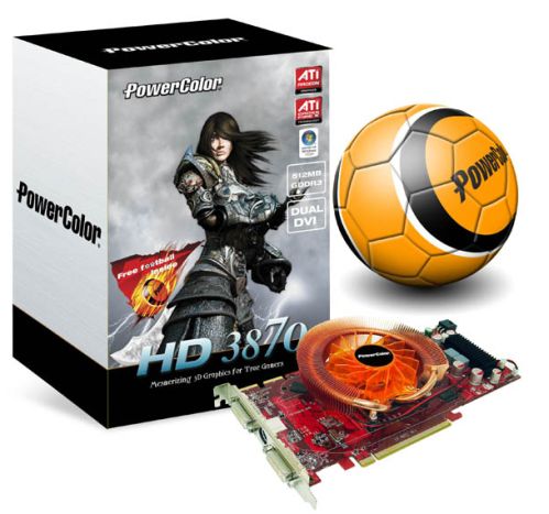  ## PowerColor Radeon HD 3870 Football Edition Hazır ##