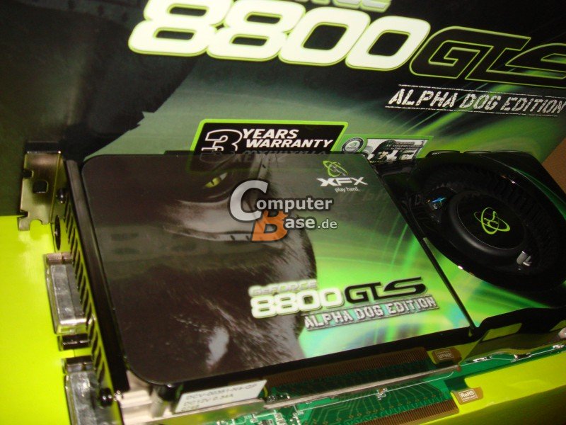  ## XFX GeForce 8800GTS Alpha Dog Edition Satışa Hazır ##