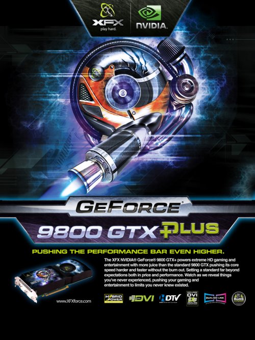  ## XFX'in GeForce 9800GTX+ Modeli Hazır ##