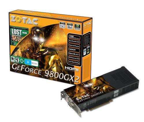  ## ZOTAC GeForce 9800GX2 Modelini Duyurdu ##