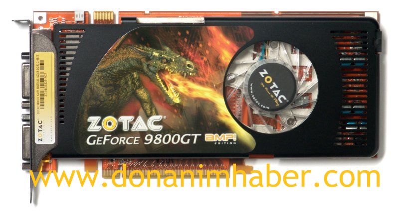  ## ZOTAC GeForce 9800GT AMP! Limited Edition Modelini Duyurdu ##