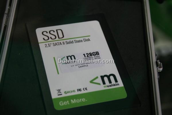 CeBIT Özel: Mushkin 128GB'lık SSD prototipini sergiliyor