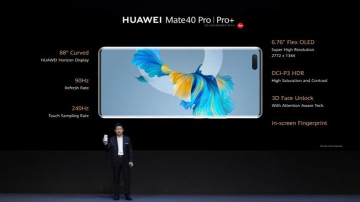 Huawei Mate 40 Pro ve Pro + etkileyici özelliklerle tanıtıldı
