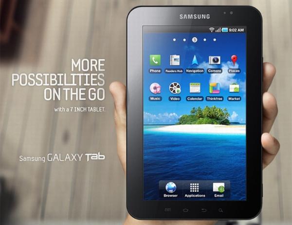 Android 3.2, Samsung Galaxy Tab 7-inç'e port ediliyor
