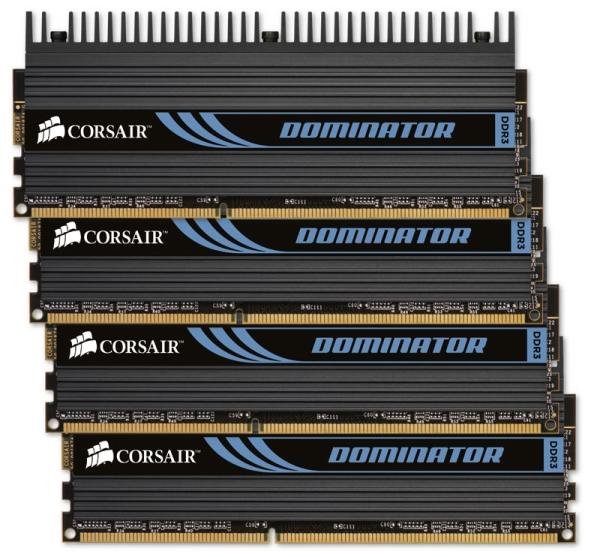 Corsair dört kanal DDR3 bellek kitlerini duyurdu
