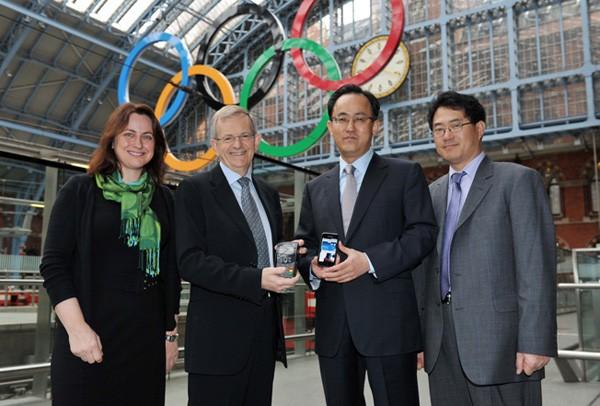 Samsung ve Visa ortaklığı 2012 olimpiyatlarının resmi mobil ödeme kanalı olacak