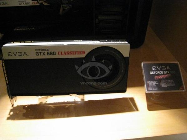 Computex 2012: EVGA GeForce GTX 680 Classified 4GB boy gösterdi