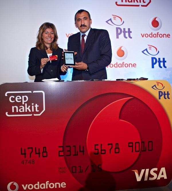 Vodafone ve PTT, Cep Nakit Kart hizmetini başlatıyor