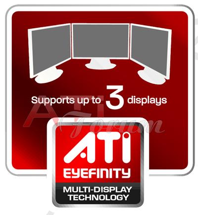 AMD'den DirectX 11  desteği ve Eyefinity teknolojisi için yeni logolar