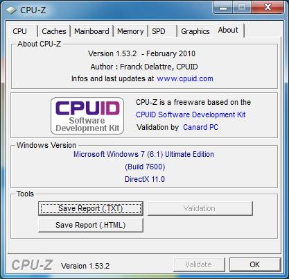 CPU-Z 1.53.2 beta indirilebilir durumda