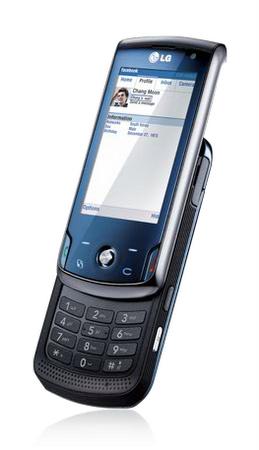 LG KT770; 9 yönlü joystick ve Symbian işletim sistemine sahip telefon