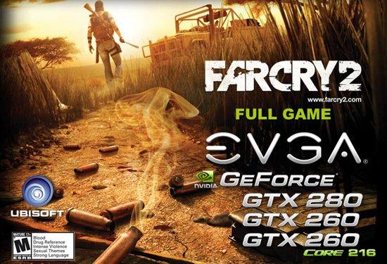 EVGA ve XFX ekran kartlarıyla birlikte Far Cry 2 oyununu hediye ediyor