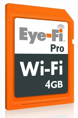 Eye-Fi'ın Wi-Fi destekli bellek kartları artık FTP destekliyor