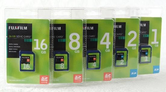 Fujifilm dokuz yeni bellek kartını kullanıma sunuyor