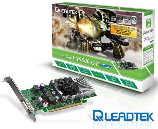 Leadtek düşük profilli GeForce 9500GT modelini duyurdu