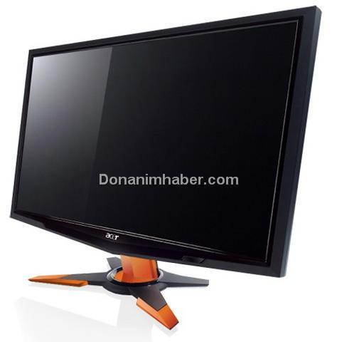 Acer'dan oyuncular için Full HD destekli 120Hz monitör: GD245HQ