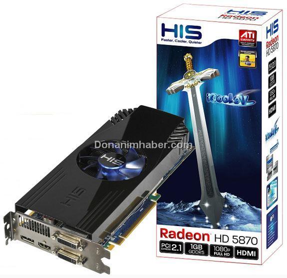 HIS özel tasarımlı Radeon HD 5870 iCooler V ve iCooler V Turbo modellerini tanıttı