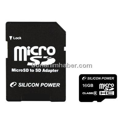 Silicon Power 16GB kapasiteli microSDHC bellek kartını duyurdu